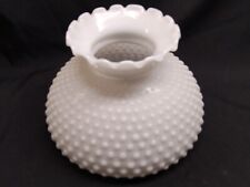 Hobnail Milk Glass Lampshade for Aladdin Oil Lamp::10 inch Diameter picture