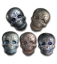 Decorative .999 Fine Silver Skull picture