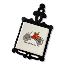 Vintage Homco Car Trivet Tile picture