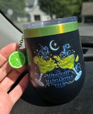 Practical Magic 2 Wine Tumbler Midnight Margaritas w Lime Charm Cinemark  NEW  picture