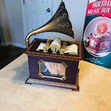 vtg mr christmas holiday music box For Parts/Repair picture