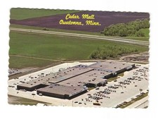 Cedar Mall Owatonna MN vintage postcard unposted picture