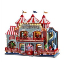 Lemax  Circus Funhouse Holiday Village Carnival Animated With Sound picture