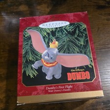 1999 Hallmark Disney Dumbo’s First Flight Keepsake Ornament QXD4117  picture