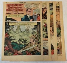 1966 six page cartoon story ~ ANGKOR City Of Mystery ~ Cambodia picture