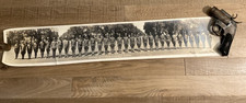Antique WWI Photo Sanitary Detachment Nebraska Infantry Panoramic Vintage picture
