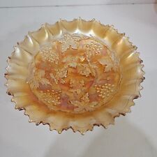 Northwood Glass Marigold Carnival Grape & Cable 9