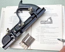 STANLEY # 248 A COMPLETE WEATHERSTRIP PLANE EXCELLENT CONDITION 7 cutters NICE picture