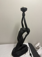 Art Deco Max Le Verrier Inspired Nude Acrobat Table Lamp picture