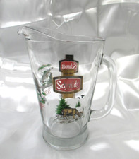 Schmidt Beer Pitcher Wildlife Collector Series Vintage NOS picture
