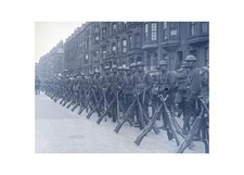 1919 WWI 26th Yankee Division Parade Boston Glass Negative Leslie Jones OOAK picture