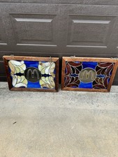 McDonald’s Vintage Stained Glass 2 Pieces picture