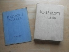 Rolls-Royce Bulletin Magazine Lot of 11- 1937 & 1951-1957 picture