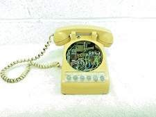 vintage 1966 ITT Kellogg Model 500 multi-button rotary telephone picture