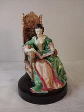 Vintage Royal Doulton Figurine “The Leisure Hour” HN 2055 1949 - Approx 7” Tall picture