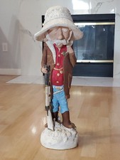 Vintage Kern County Sheriff Statue Bakersfield California picture