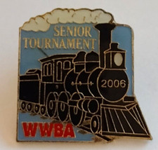 Senior Tournament 2006 WWBA Train Lapel Pin Bowling picture