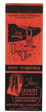LR OATEY COMPANY matchcover matchbook - CLEVELAND, OHIO picture