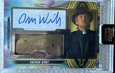 Topps 2026 Disney Vault Owen Wilson Father Kent Auto Relic VAR-OW 38/50 picture