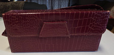 coty vintage makeup with red leather case picture