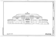 Highland Park Illinois Ravina Park Casino Building 1930s HABS Elevation picture