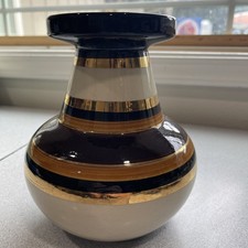 Vintage Aldo Londi Bitossi Rosenthal Better Pottery Vase MCM picture