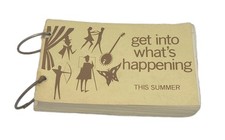 Vintage Paper Ephemera Summer Series Activity Card Recreation Reference Booklet. picture