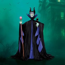 Disney Halloween 10 Ft Animated LED Maleficent with Lights and Music Animatronic picture