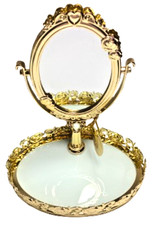 Disney Princess BELLE Vanity Mirror Tray New UNOPENED Box B&B WKS ~   picture