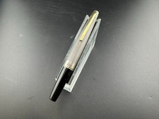 PILOT Elite Checkered Sterling Silver Fountain Pen 18K Gold Posting Nib picture