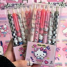Hello Kitty Acrylic Charm Gel Pen Set of 6, black ink, .5mm picture