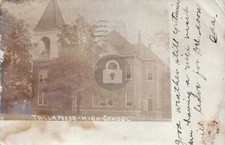 1907 Tallapoosa GA High School RPPC Photo Postcard COPY picture