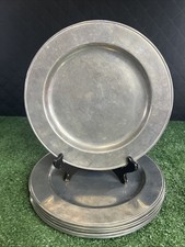 (6) Wilton Pewter 10 1/2