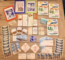 HUGE LOT VTG 1950s Roosevelt Hotel New Orleans Sazerac Blue Room Menus Programs picture