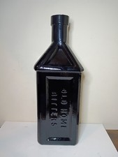HUGE AMBER DOC DUNNING OLD HOME BITTERS Bottle GREENSBORO NORTH CAROLINA 14