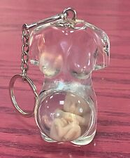 Pregnant Woman Keychain - Mother Baby - Deliver The Baby - New picture
