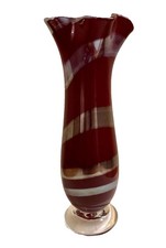Art glass handblown vase by McQuaid. picture