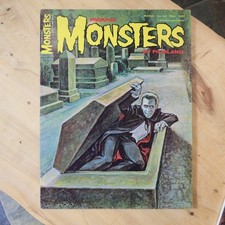 Famous Monsters of Filmland 43 Christopher Lee Dracula Painted Cover picture