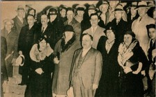 Mint Flemington New Jersey NJ USA Jury of the Lindbergh Trial RPPC Postcard picture