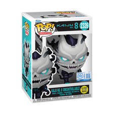 Funko Pop Kaiju No. 8 (Uncontrollable) #2326 GITD SE Exclusive w/ Protector picture