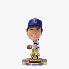 Ryne Sandberg Chicago Cubs 1989 Gold Glove Mini Bighead Bobblehead MLB picture