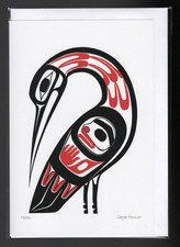 HERON by Mission City, B.C. artist George Penner - New 6
