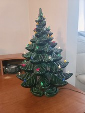 VTG Atlantic Mold Large Lighted Christmas Tree picture