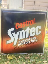 Sign Castrol Syntec Motor Vintage 1998 picture