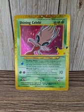 Shining Celebi 106/105 30th Anniversary Rare Holo Pokémon TCG Card  picture