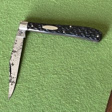 Old Vintage American Knife Co Germany Slimline Trapper Jack Pocket Knife picture
