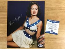 (SSG) Legendary Actress ANN BLYTH Signed 8X10 Color Photo with a BAS/Beckett COA picture