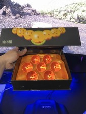New Dragon Ball Z Stars Crystal Glass  Ball 7pcs with Gift Box LARGE 5.7CM picture