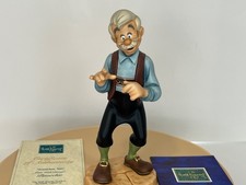 RareDisney WDCC Pinocchio Good-bye, Son Geppetto Figurine Cert. of Authenticity picture