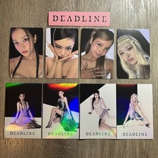 BLACKPINK DEADLINE PINK Version ALL 4 Photocards + Stickers SET 2026 picture